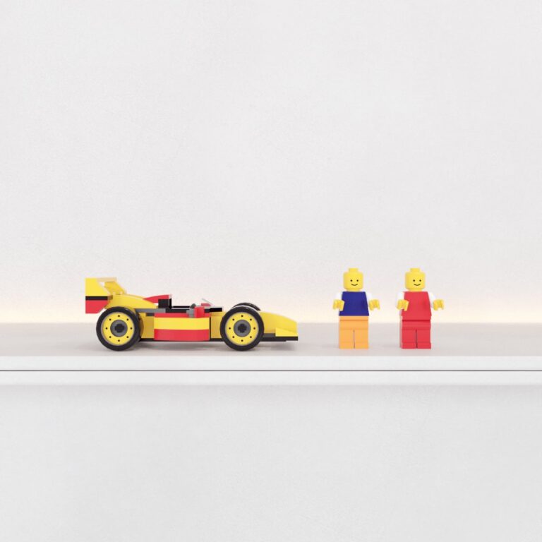 C3D - LEGO carrinho e bonecos