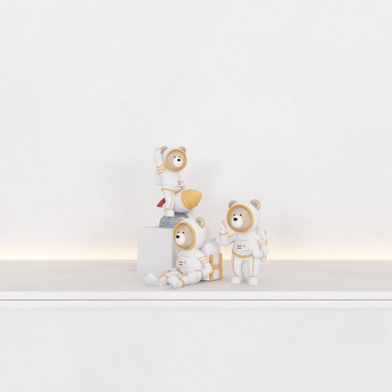 C3D - Ursinhos astronautas