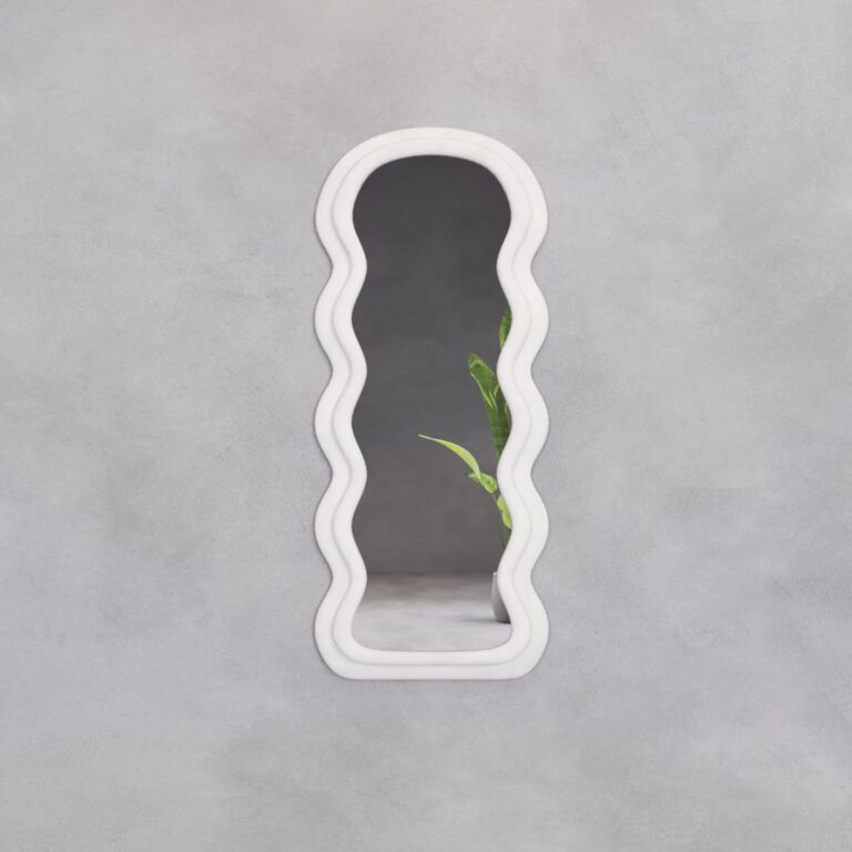 C3D - Espelho Boho cru